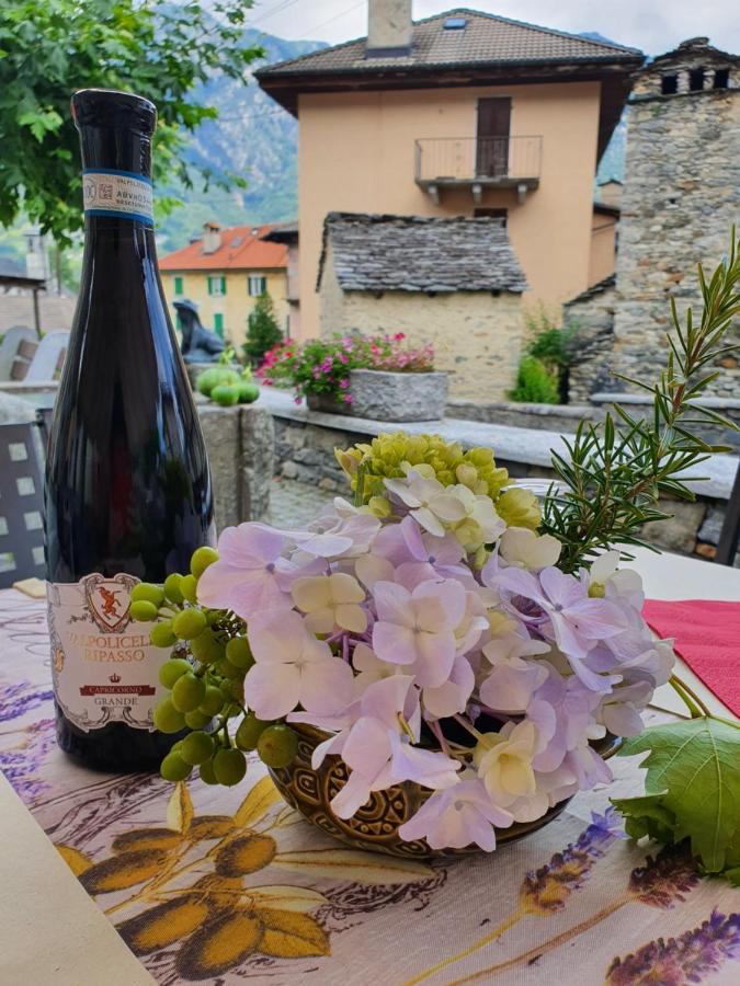ホテル Antica Osteria Ghiridone Palagnedra エクステリア 写真